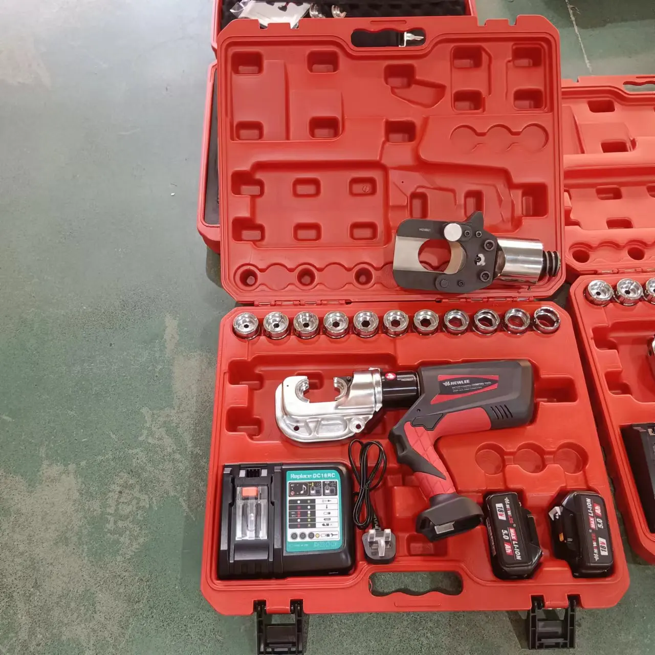 HEWLEE HL-400B/55 Cutting Crimping 2 In 1 Battery Electric Powered Hydraulic Tool EZ-400/55