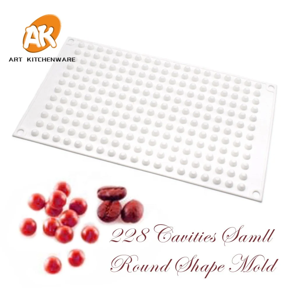 Небольшие силиконовые формы для шоколадных конфет мусса украшения торта с 228 полостями инструменты выпечки MC-21