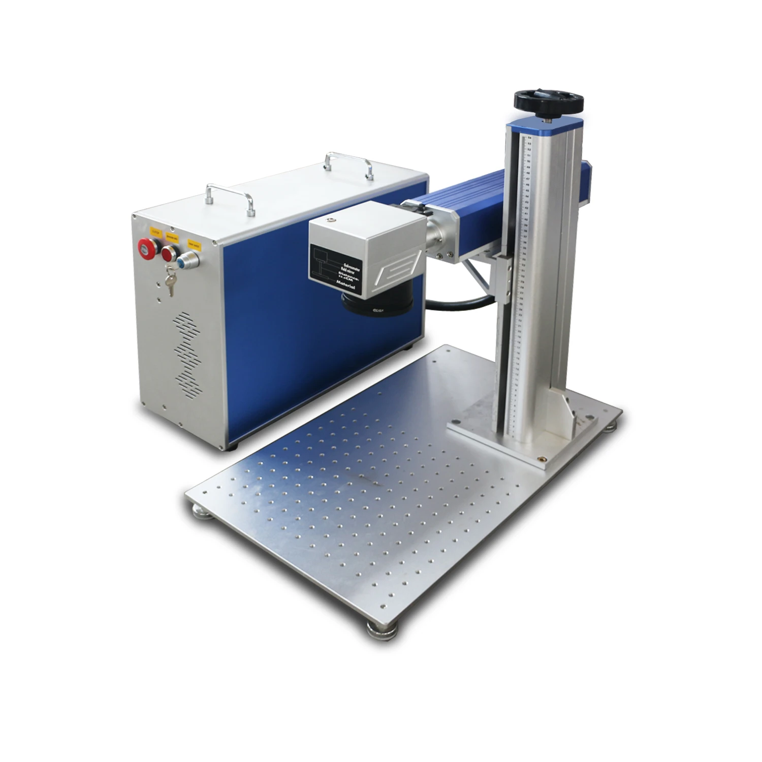 MAX JPT Raycus 50W Fiber Laser Engraving Machine with 300*300mm Lens RC1001 Galvo Head Free Goggles and Test Cards