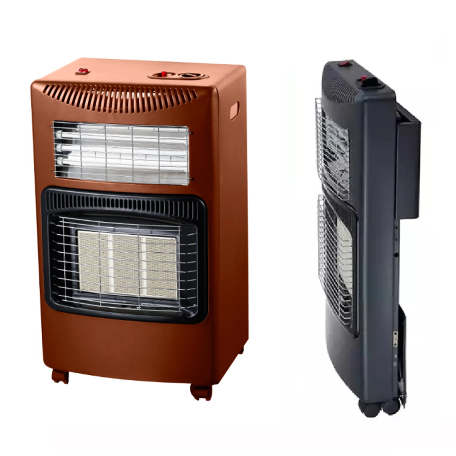 Factory Manufacture 2 in 1 ceramic gas heater and electric heater for room portable folding gas heater indoor for Bedroom