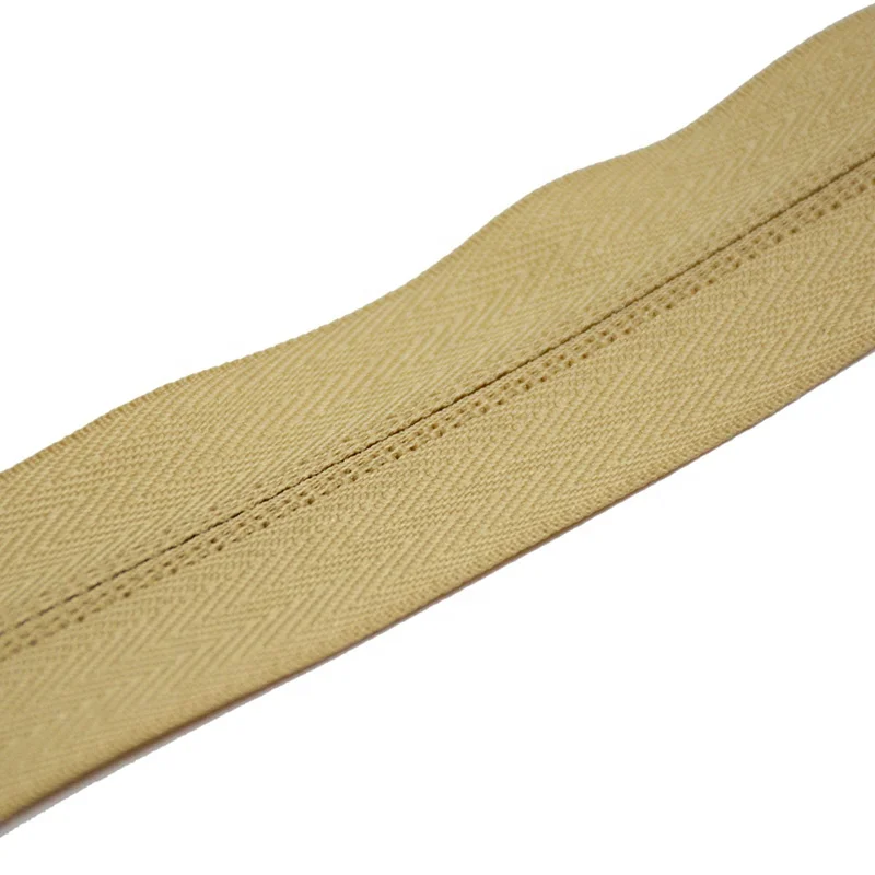 Custom Color 7# Invisible Nylon Zipper long chain For Garment