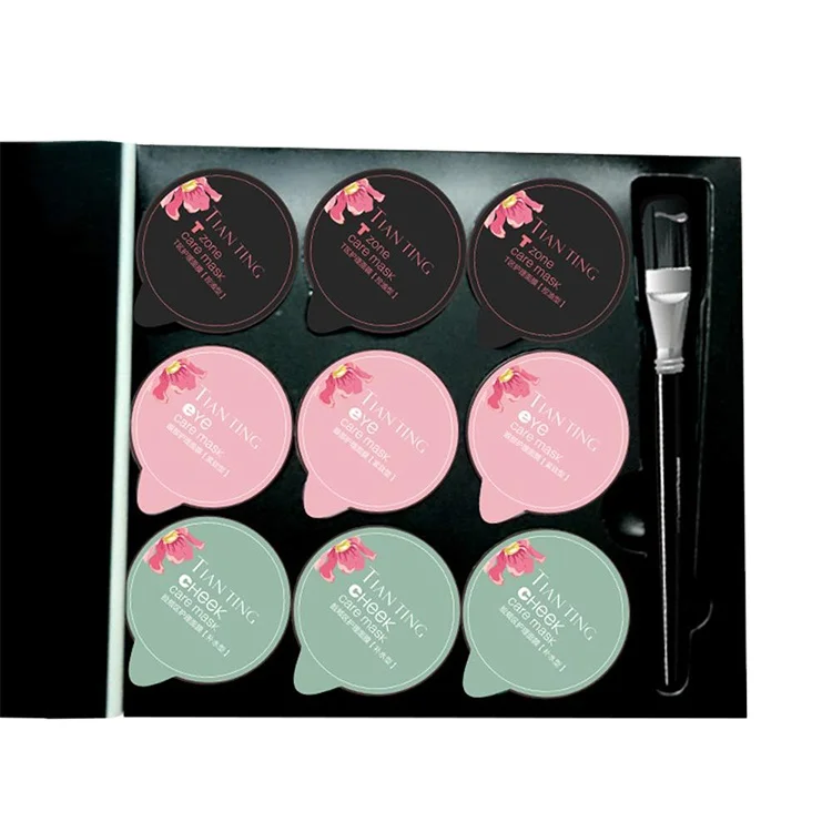 3-step Facial Clay Mask Natural Plant Extract Remove Blackhead Pore Shrinking Strong Nourishing Glowing Soothing Beauty SPA Care