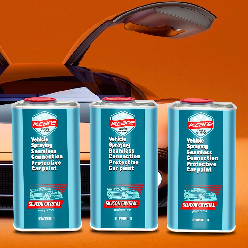 Orange paint change color tpu anti-scratch wear liquid spray coat suitable for cars