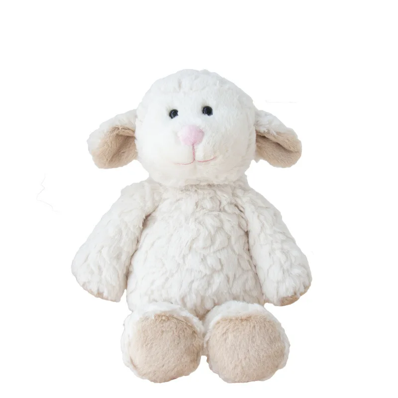 Highly Trend Stuffed Animal Toys Kawaii Sheep Plush Toys For Kid White Baby Soothing Pluche Cute Animal Children Sheep Toys