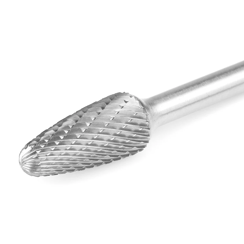 F-5 Tungsten Carbide Nail File Buffer Drill Bit Alloy Rotary Bur CNC End Milling Chamfer Cutter Electric Grinding Lathe Tools