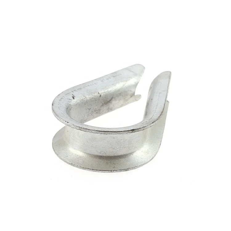 
Manufacture Various High Quality Heavy Duty Hot Dip Galvanized Wire Rope Thimble 