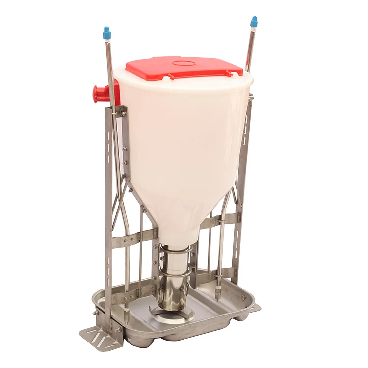 China supplier stainless steel plastic automatic pig dry wet feeder for farms