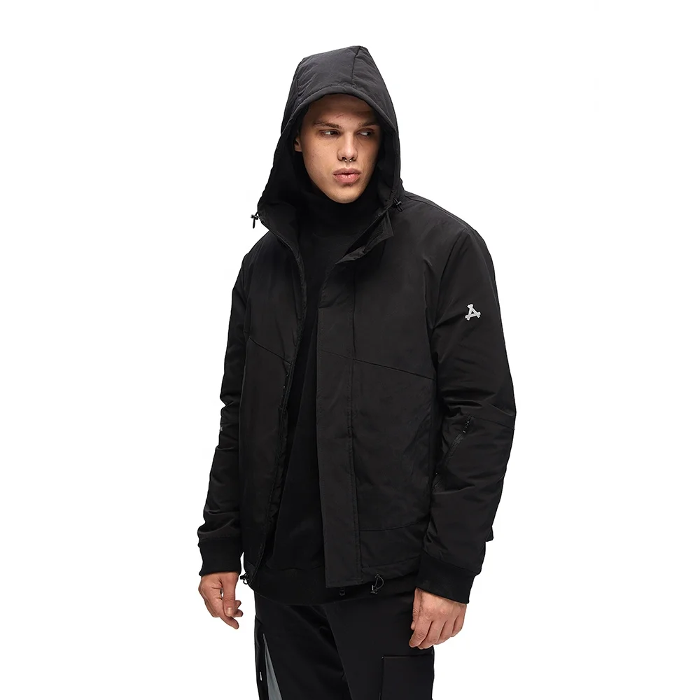 
Fashion design custom warm plain Duck down fabric winter jacket outdoor 