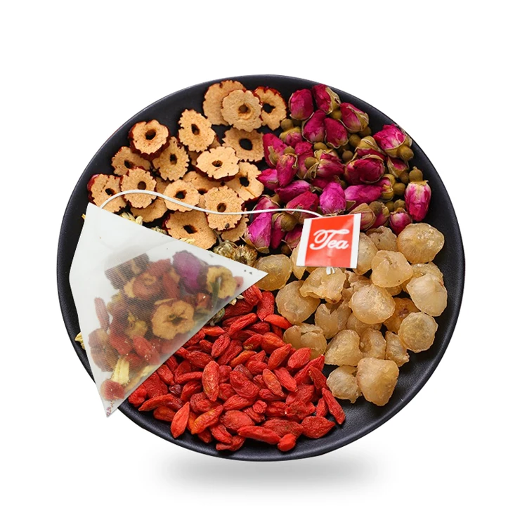 Warm Womb Tea Fibroid Detox Tea reddates wolfberry and longan  female fertility tea