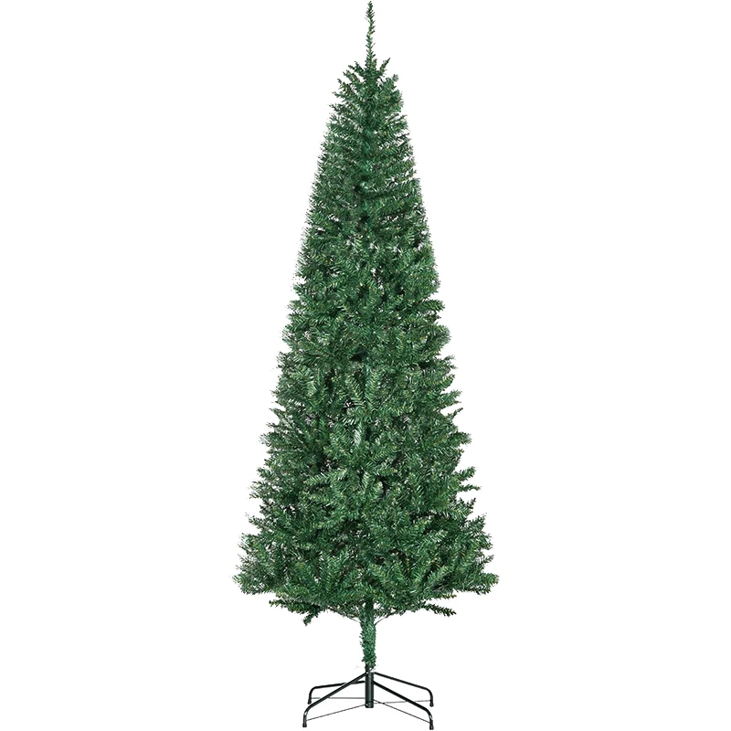 Shengxue Manufacturer Unlit Slim Fir Artificial Christmas Tree Pencil Xmas in PVC Quality