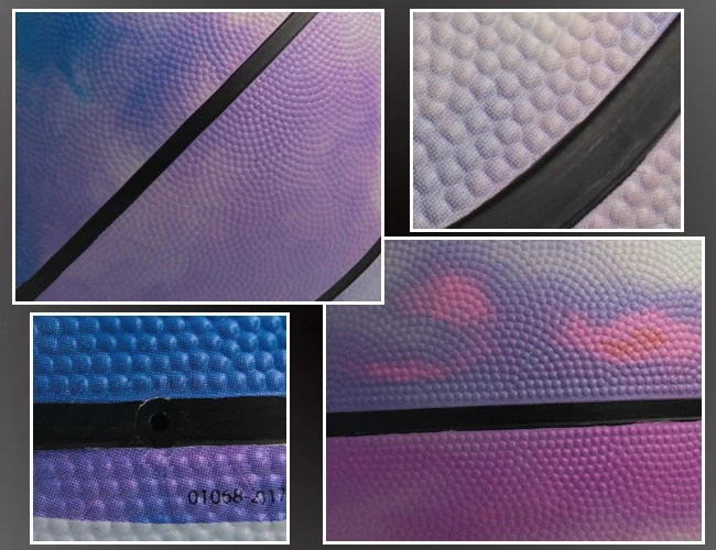 Professional Custom Size 7 Rubber Basketball