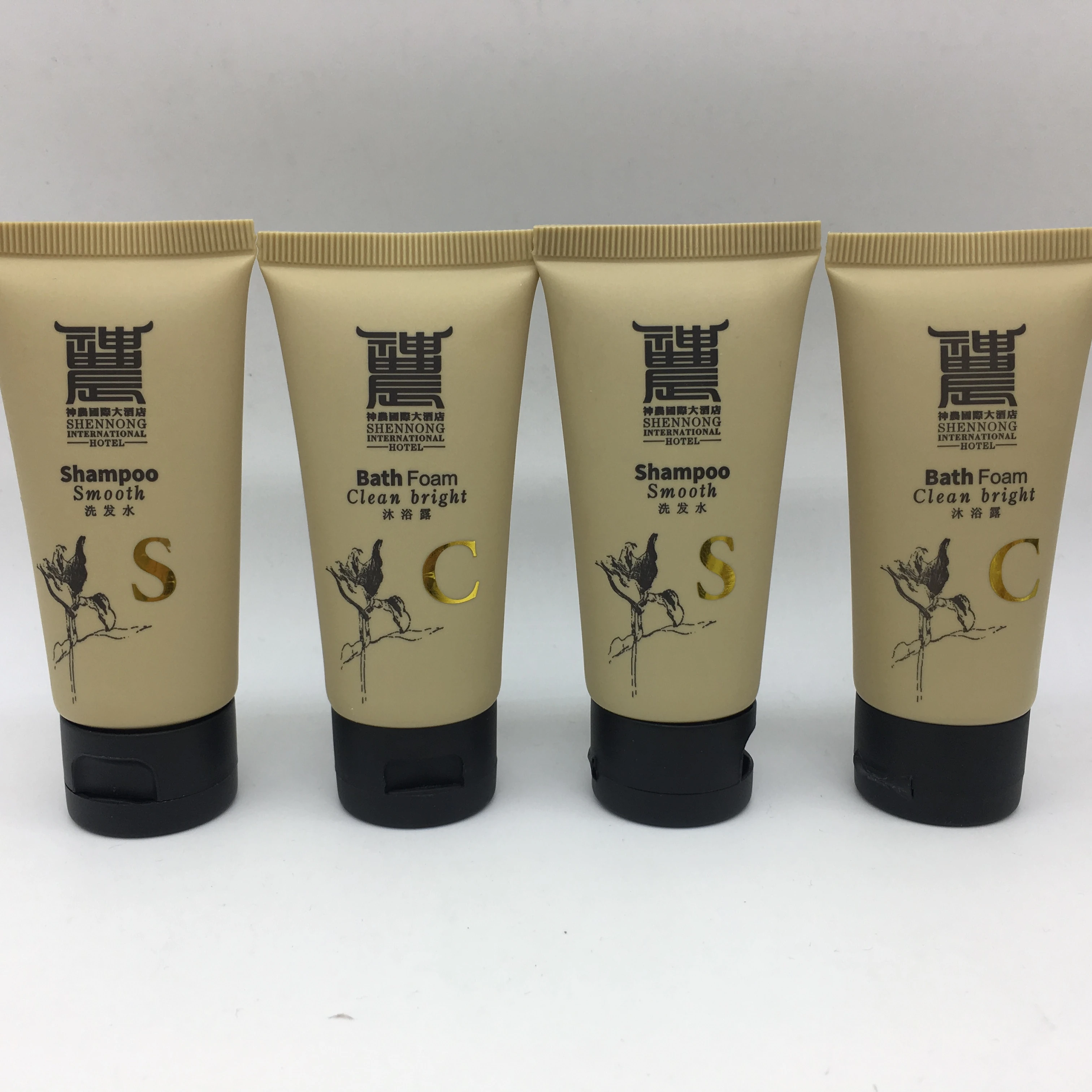 
Hotel bath products Hair Conditioner and hotel shampoo set 