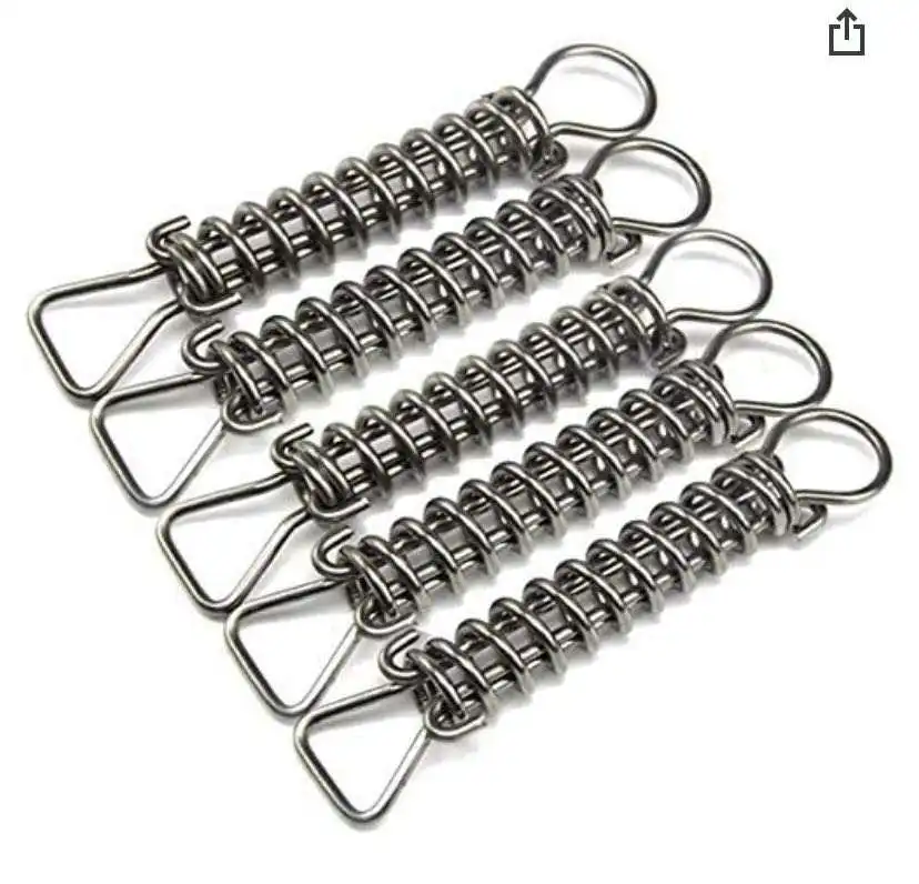 Stainless Steel 0.2-1mm Wire Diameter Extension Spring Small Custom Tension spring