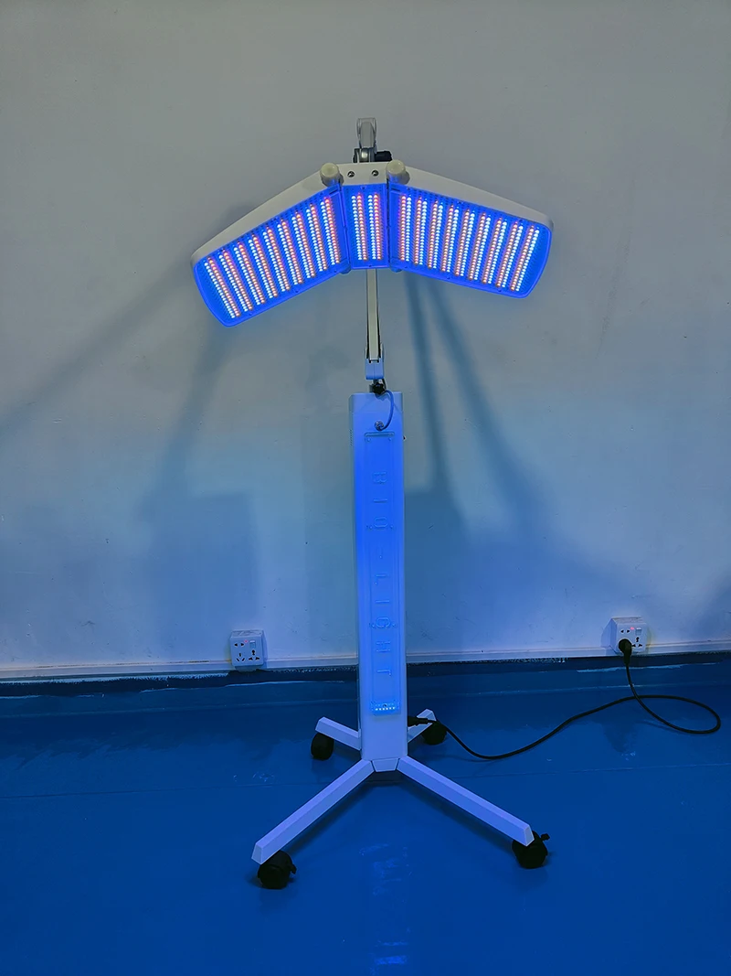 Newest Clinic 7 colors LED PDT Red blue facial care PDT Led Light Therapy machine, skin rejuvenation red light therapy