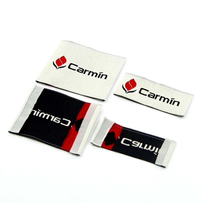 Wholesale Custom Cotton Label Fabric Top Quality Custom Logo Luxury Woven Label Garment Labels For Clothing Roll