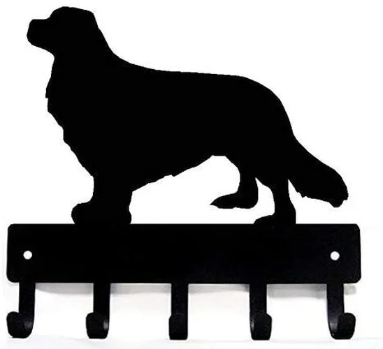Creative Hot sale Laser cutting Puppy dog Metal Wall Hooks Hanging Mounted Key Racks Bedroom Foyer Living Room Pet Wall Decor