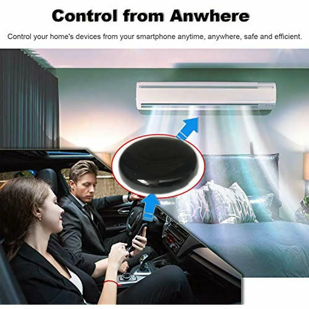 
WiFi Smart IR Hub | WiFi + IR Universal Remote for Smart Home, compatible with Alexa and Google Home 