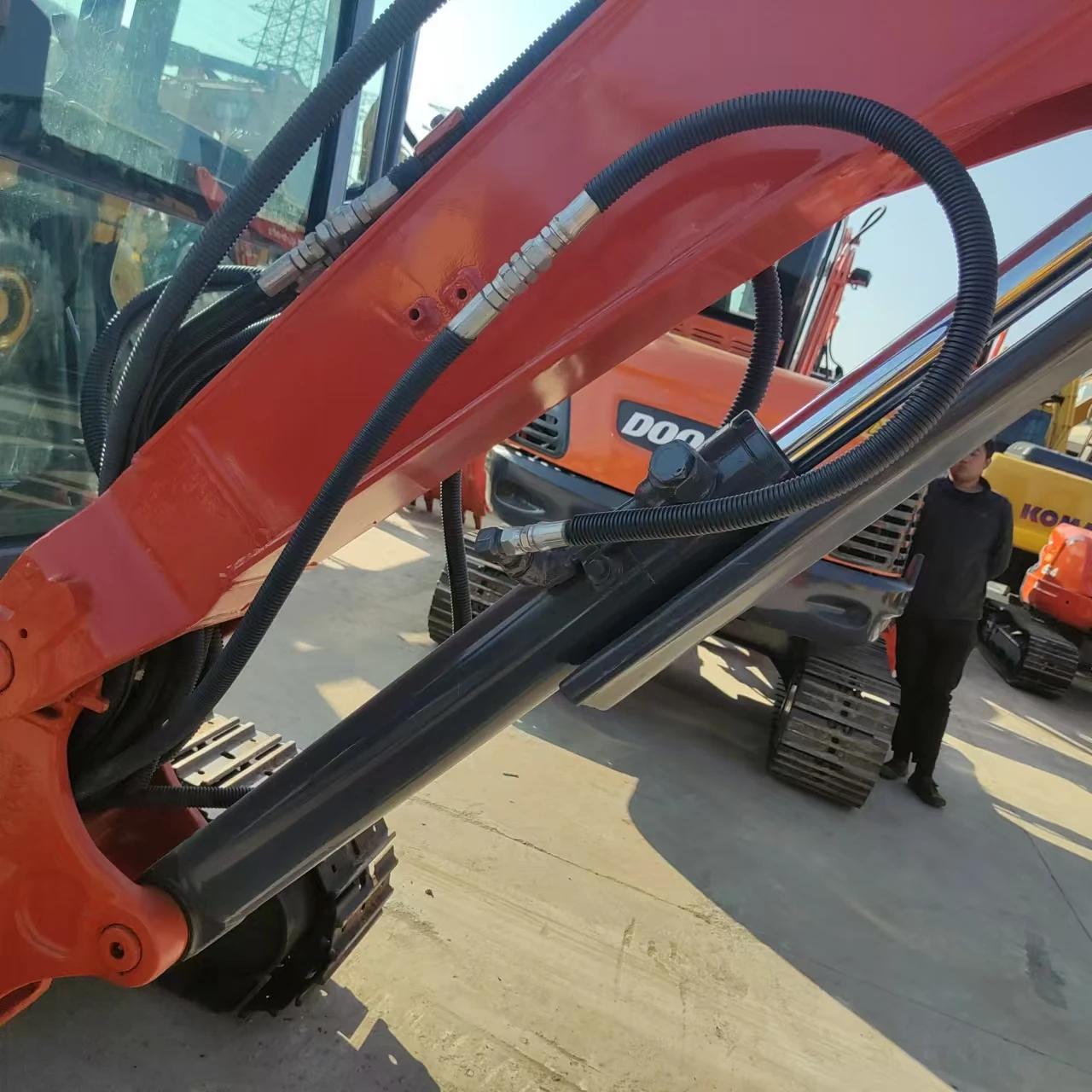 Original Kubota U55 U35 Used Excavator Machine Second Small Excavators