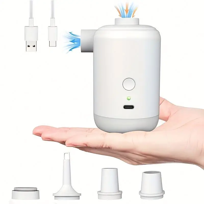 Hot Sale Rechargeable Electric Air Pump Hand Size Electric Portable Air Pump For Inflatables