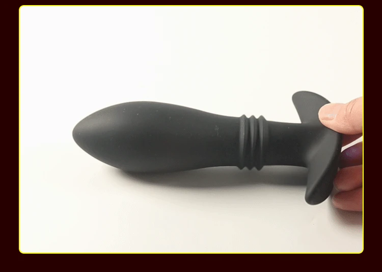 Hot sell anal vibrator with penis ring vibrating prostate massager thrusting butt plug vibrator for men women anal sex toys