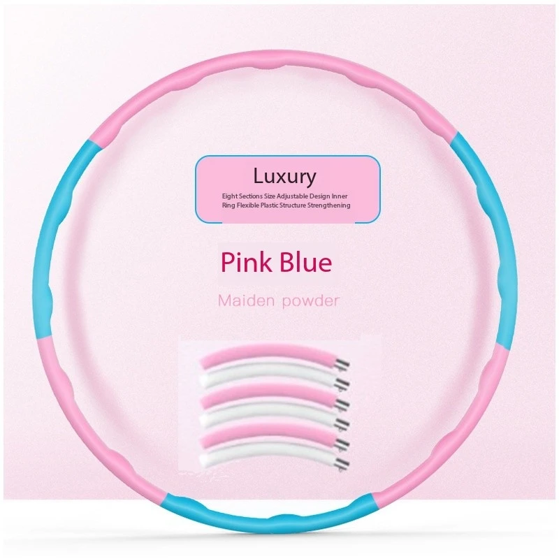 Оборудование для тренажерного зала, обручи для бодибилдинга, Съемные пластиковые массажные пенные кольца для фитнеса, для домашних упражнений