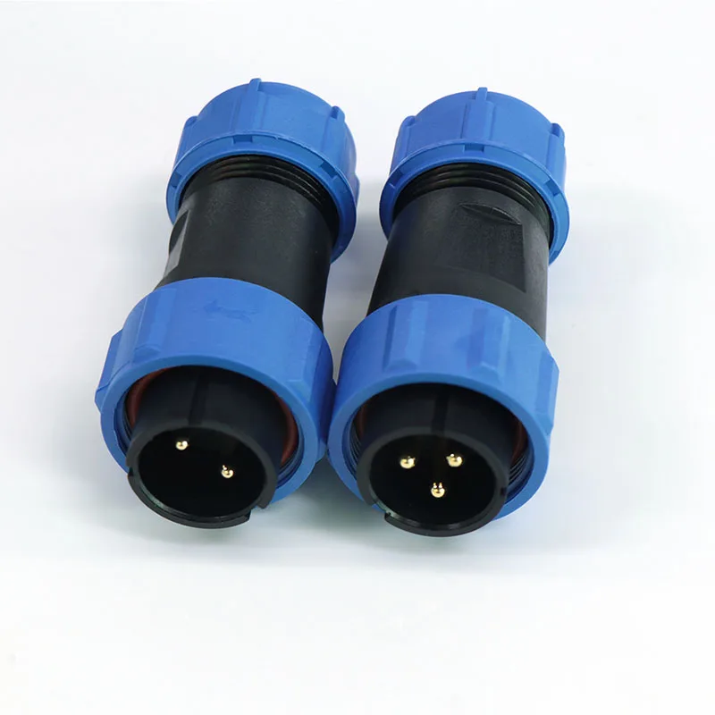 ip68 cable connector 24pin SP23 Waterproof plastic Electrical 2 3 4 5 7 8 9 10 12 14pin quick power Panel Mount connector