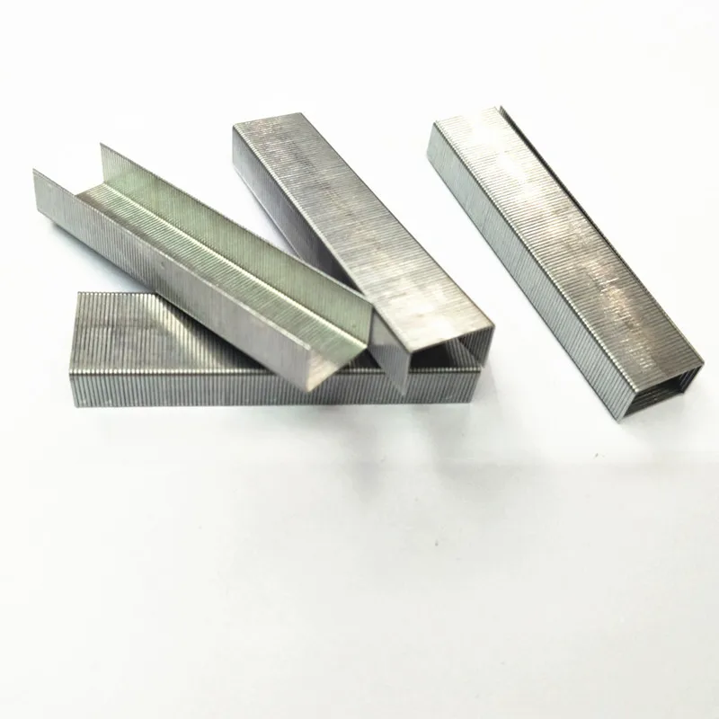 Оптовая продажа, металлические офисные скобы 1000 шт., скобы для школы