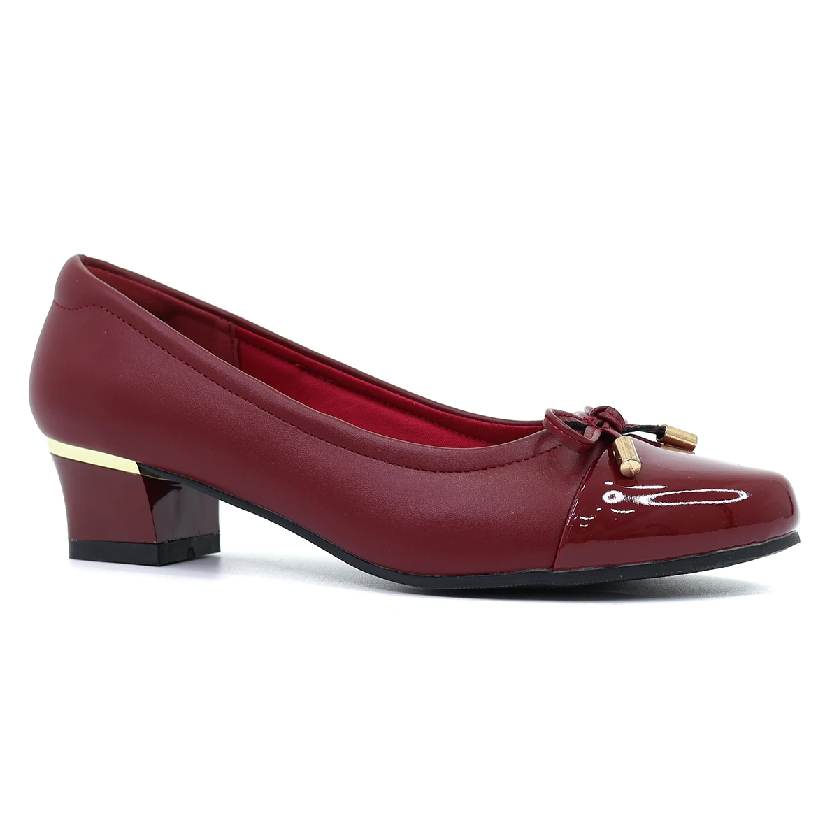 2023 OEM ODM NEW arrivals bowtie Design round Toe chaussure  footwear block Heels Ladies Dress Shoes Pumps for Women