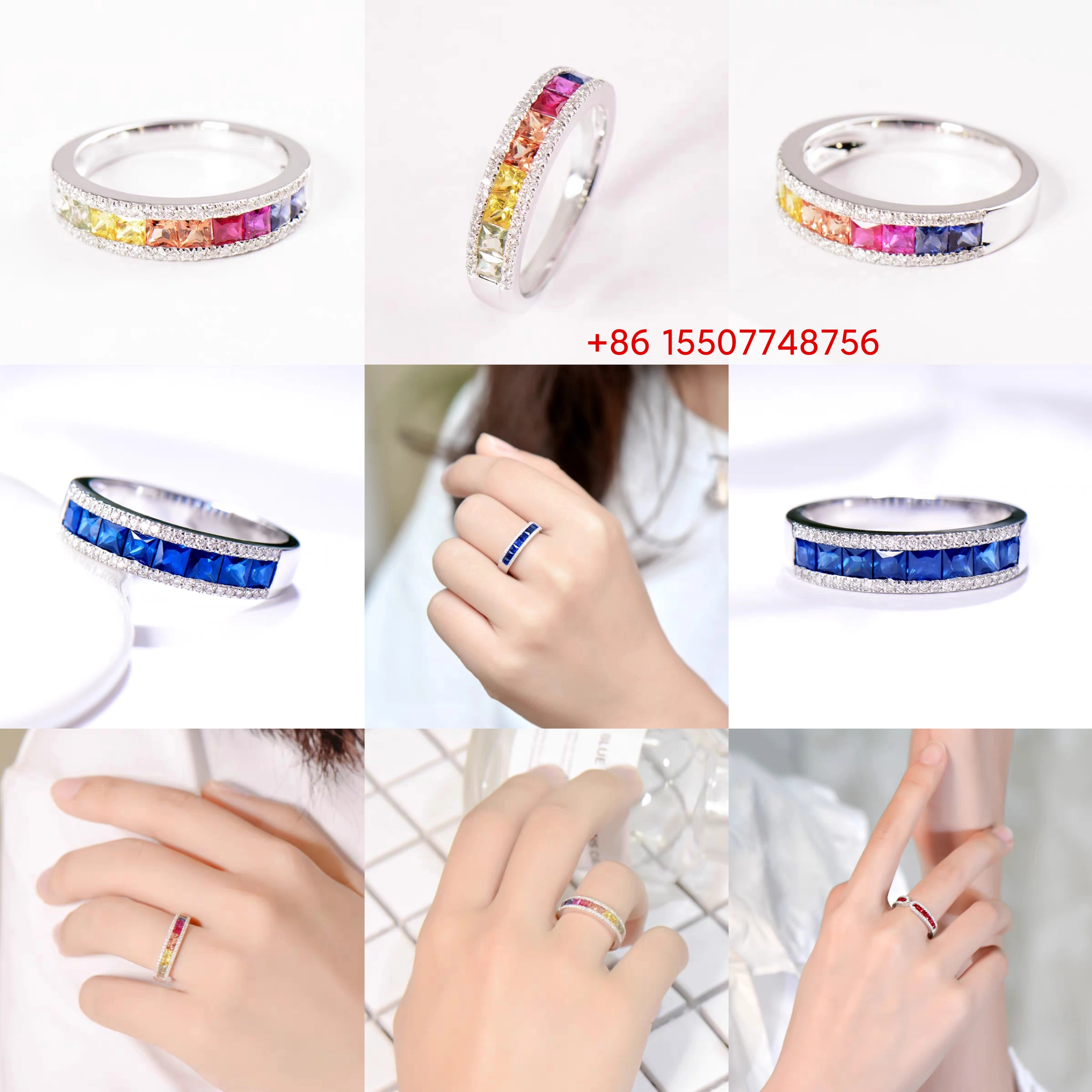 Princess Cut Square Faceted Gemstone Natural Yellow  Sapphire 100% Natural