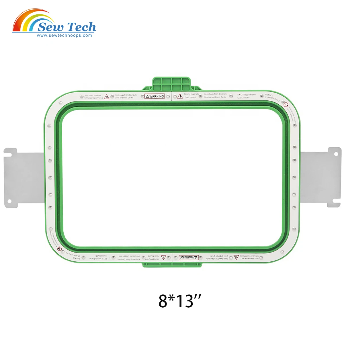 SewTech Magnetic MaggieFrame Hoops Embroidery Frames for Tajima Ricoma Brother Happy Melco SWF Barudan China Embroidery Machines