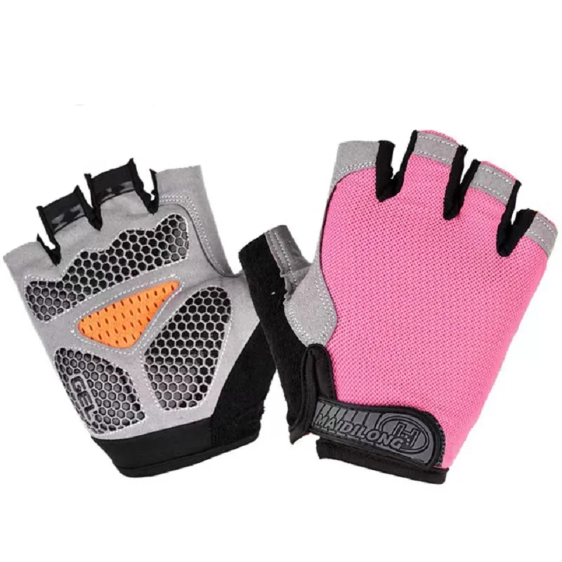 Outdoor riding necessities  Wear resistance and skid resistance  Half finger gloves