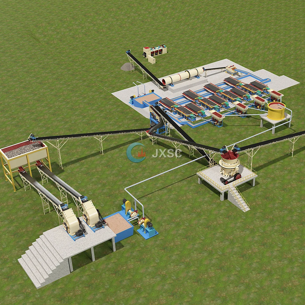 Large Scale coltan ore beneficiation Mining processing plant