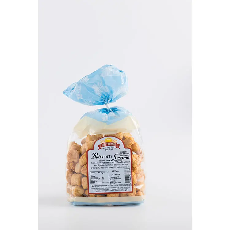 Salted Onion Snacks 350 G. - Italian Traditional Handmade Health Food Italian Snack,Onion Biscuit With Sesame