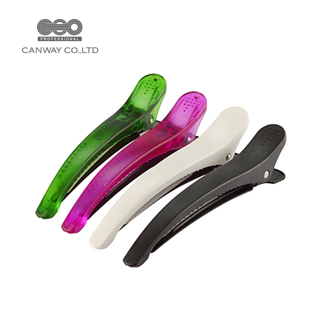 Hot Sale High Quality Customized Salon Hair Clips Hair Stylist Copper Sectioning Clips for Hairdressing Tint Brush Professional