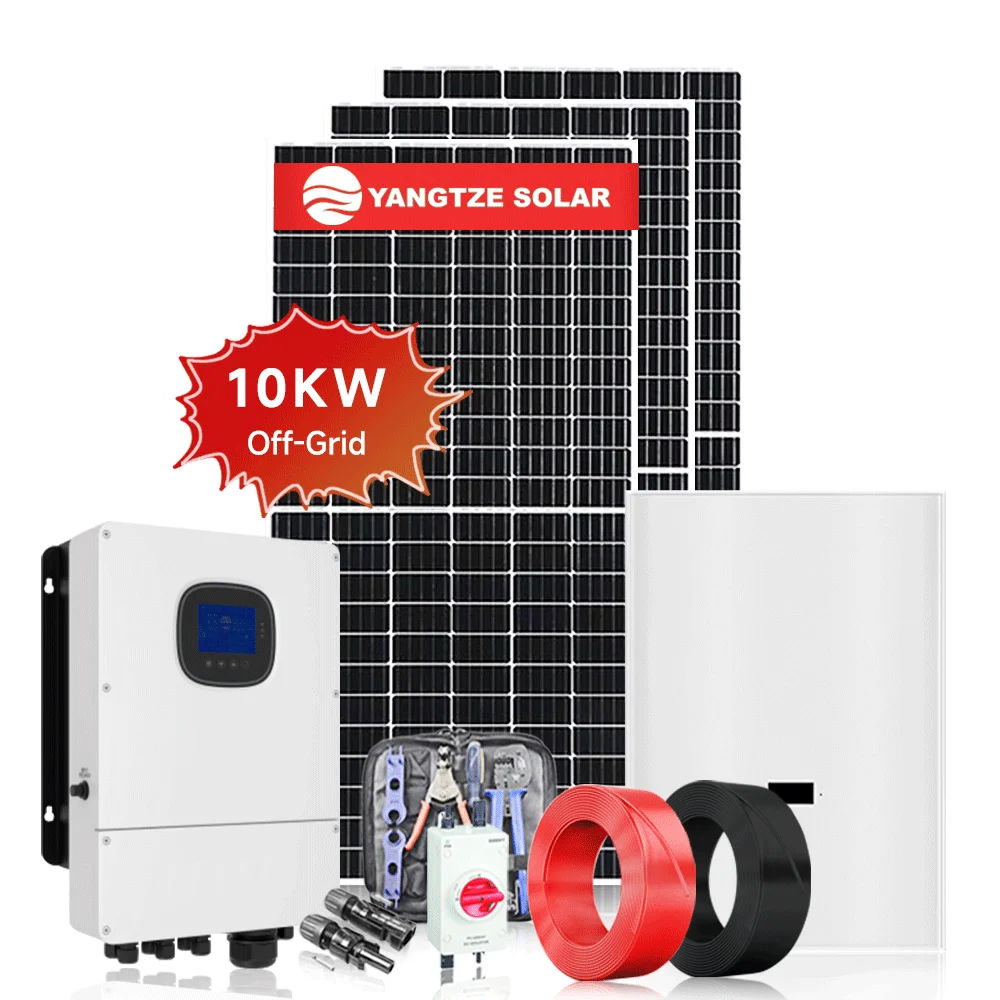 Yangtze Solar complete set  10kw solar energy system off grid