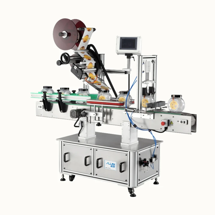 Ailusi ALM automatic side labeling machine, top labeller machine price