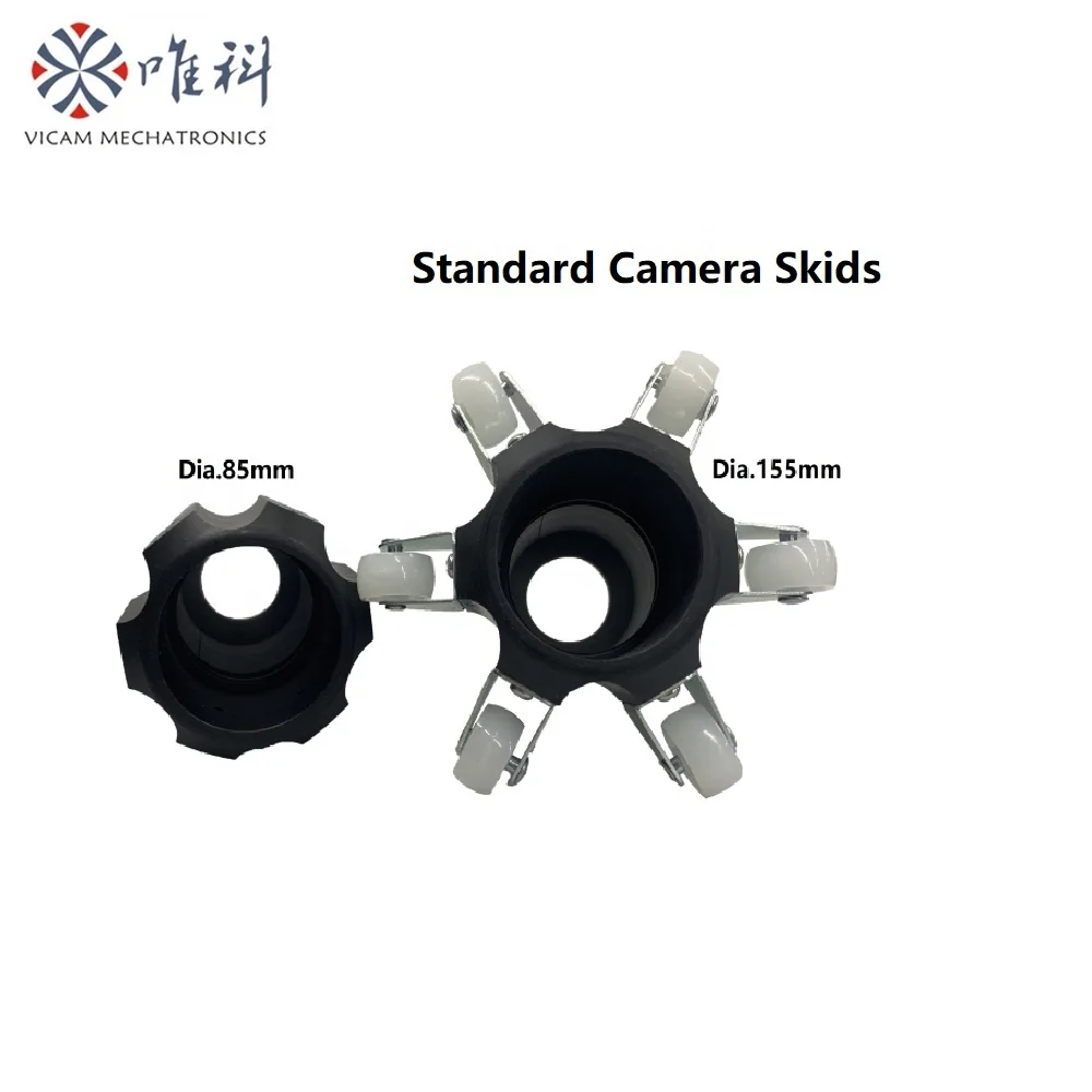 Vicam Waterproof 50mm Pan tilt Sewer inspection camera 10 inch HD screen borescope inspection camera 60m to 150m inspect cameras