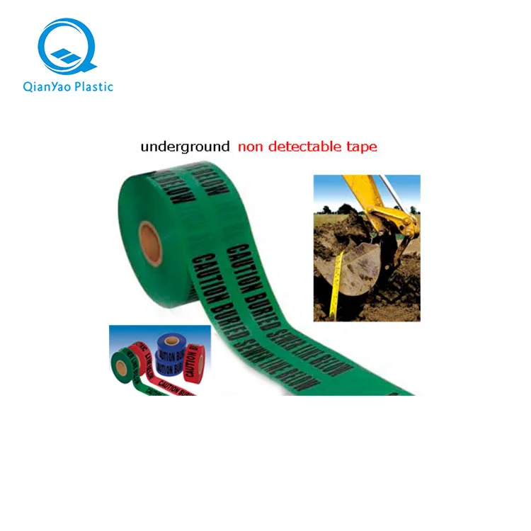 High Quality New Underground Detectable Warning Tape,Buried Warning Tape