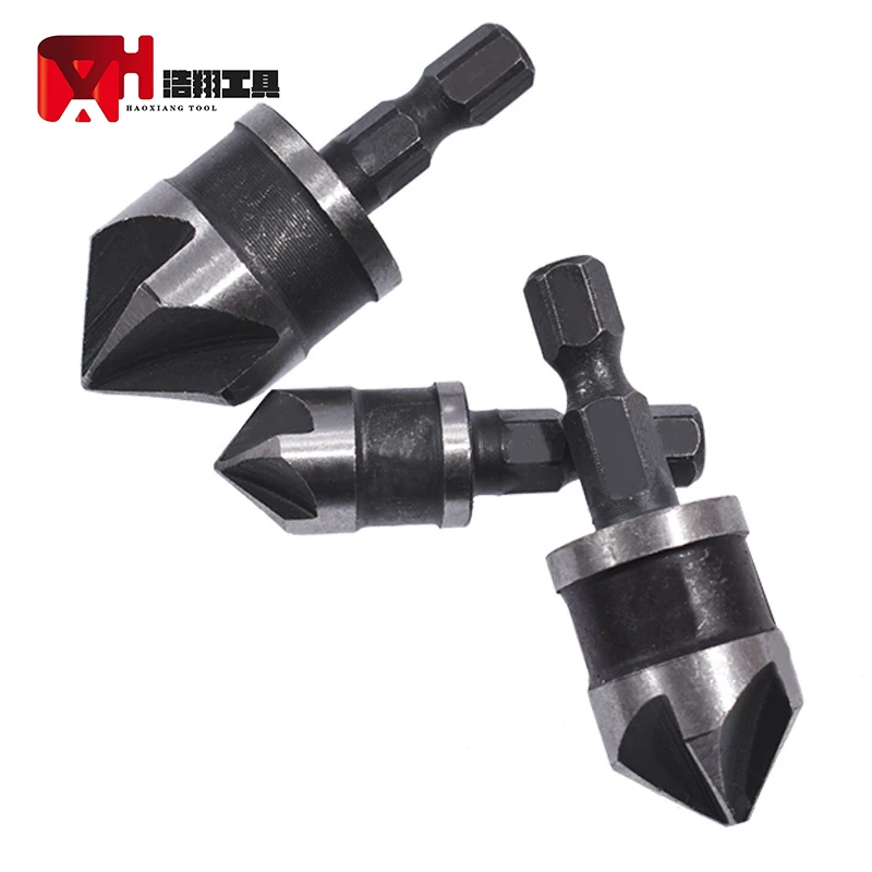 Hot Sale Wear-resistant High-carbon Steel 5 Blades Carpenter Chamfer Tool Set