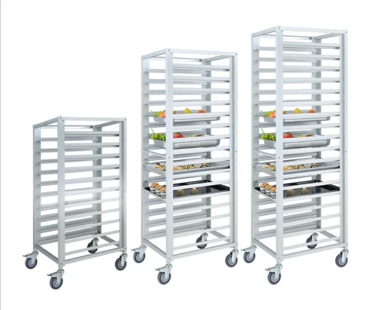 Bakery Kitchen supplies aluminum full size cooling rack trolley bun pans sheet pan baking tray 9 layers/15 layers/18 layers