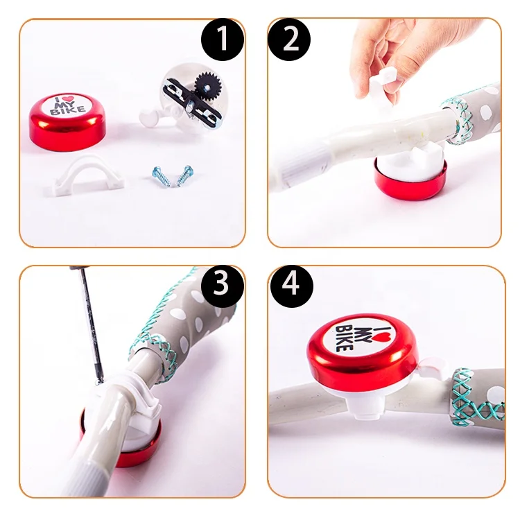 Wedding Favors & Bridal Party Gifts Crafts Fashionable Bicycle Colourful Bell With Loud Sound