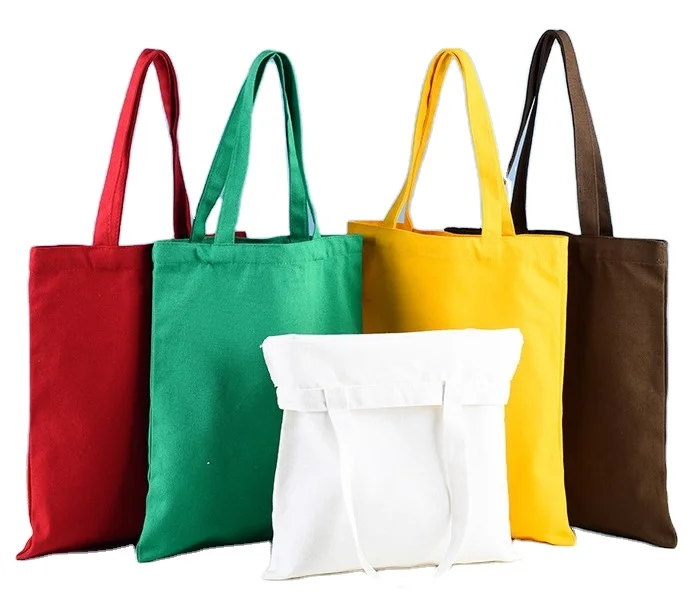 Lifestyle Bags 2024 Custom Hot Sale Original Factory Blank Cotton Canvas Shopping Handbag Tote Bag Canvas Bag