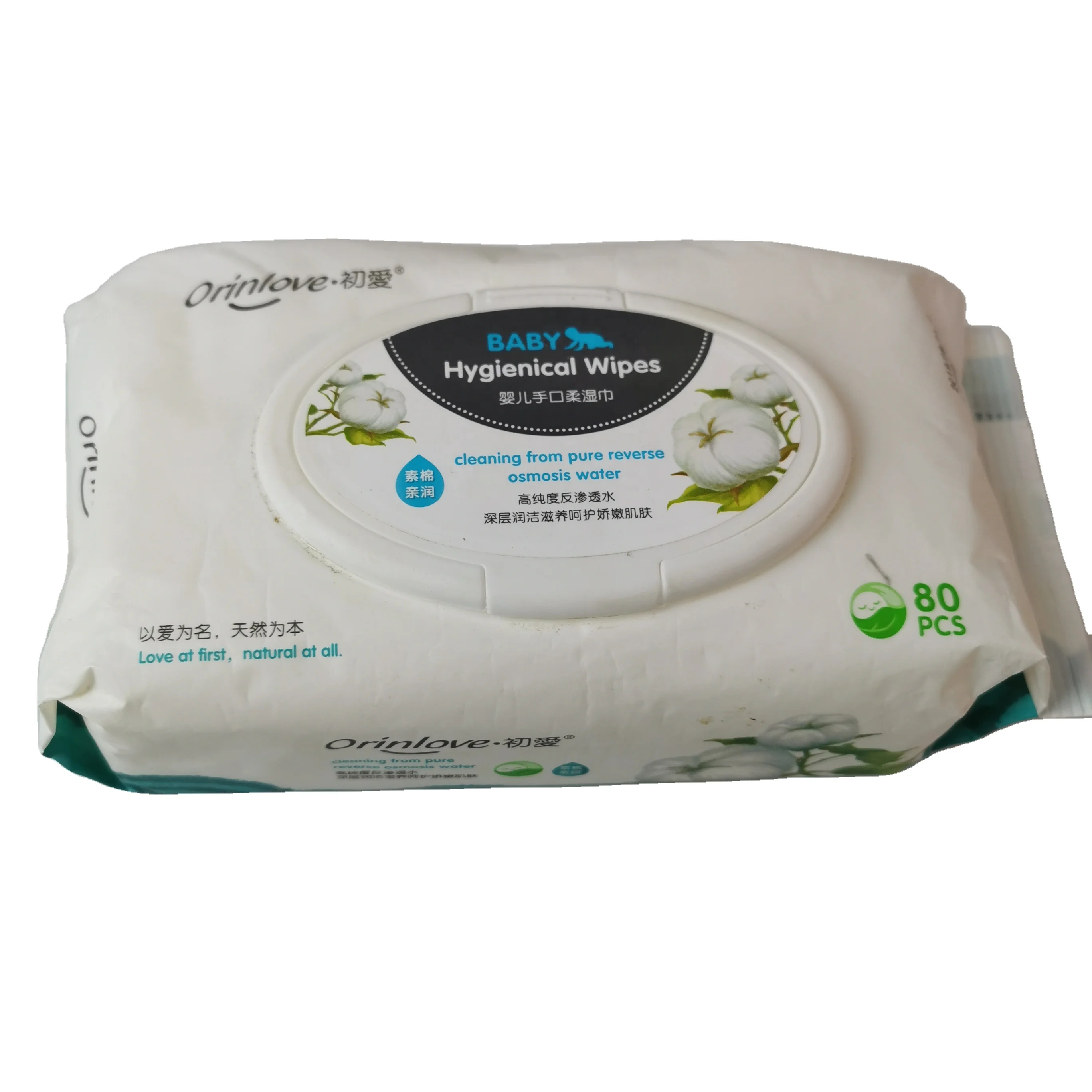 
Ce Reusable Baby Organic Bamboo Wipe Baby High Purity Reverse Osmosis Water Cleaning Wipes 