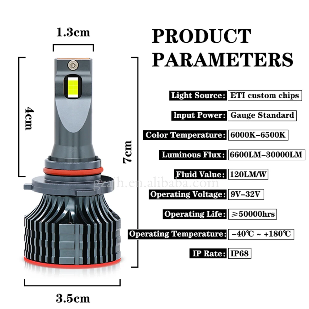 Wholesale cheap N75 Automobile Lighting System 12v 60W 6000K C6 Led Headlight Bulb 9005 H4 H7 H11 Car Lamp Headlamp