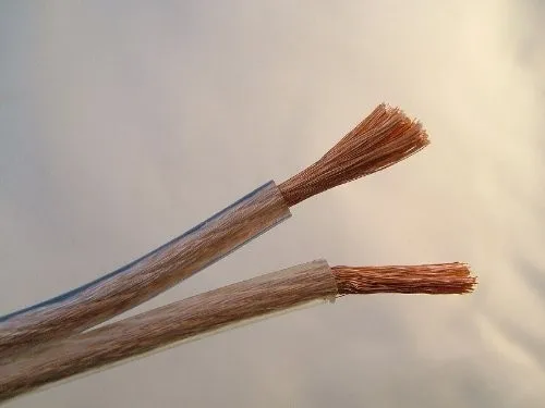 2C Transparent Speaker Wire Hotsale High Performance Audio Cable Use To Home Theater Cable