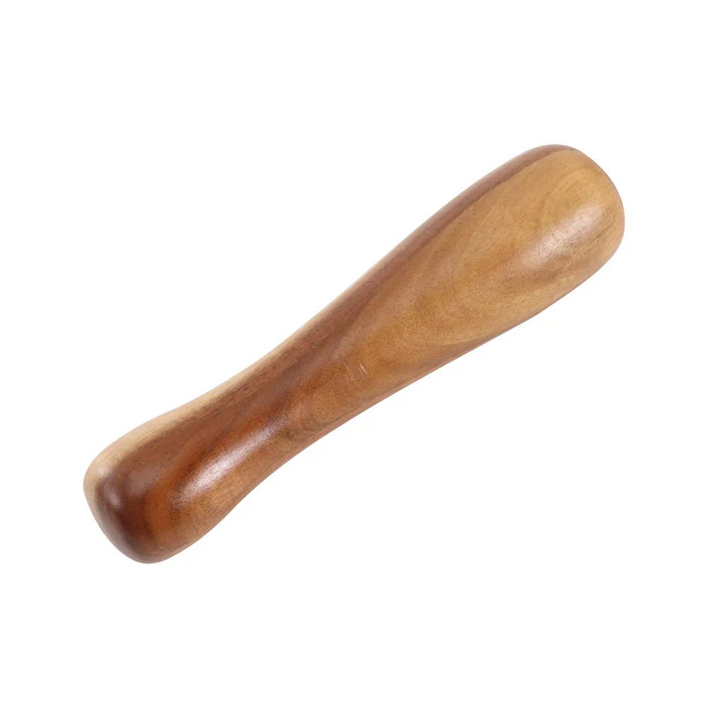 Kitchen Tools Wood Grinding Pinch Bowl Natural Bamboo Mortar And Pestle Set