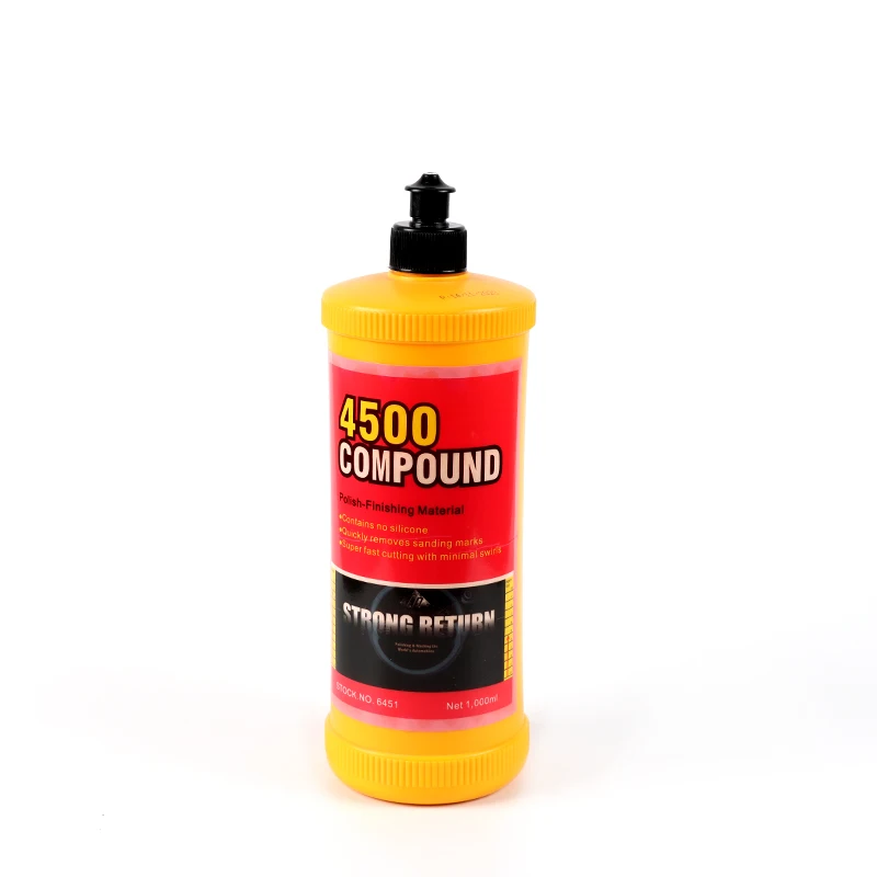NF #4500 Polish-Finishing Material Final polish Water Base silicon free wax free car polishing compound for car beauty