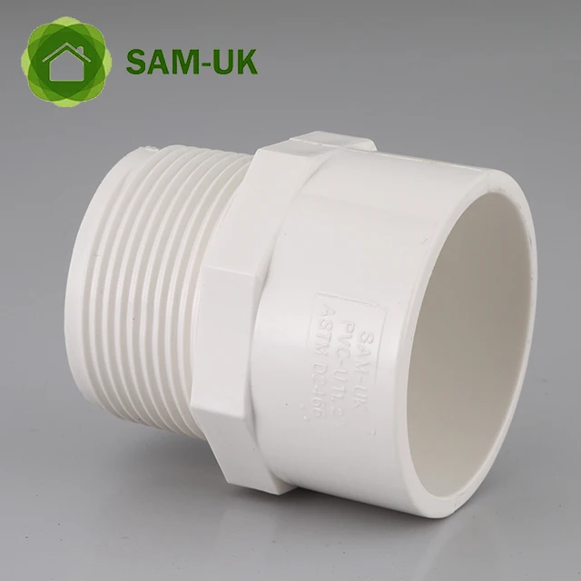Factory direct sale pvc pipe fitting drainage male adapter female socket fittings pvc pipes and fittings