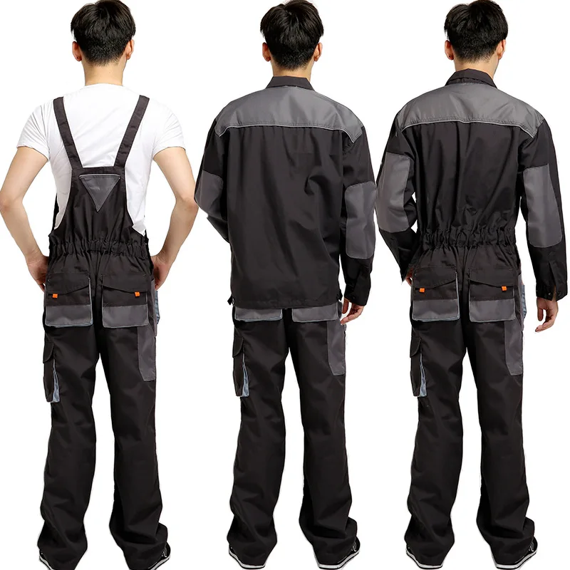 
Work- suit industrial workwear safety jacket and pants coveralls 