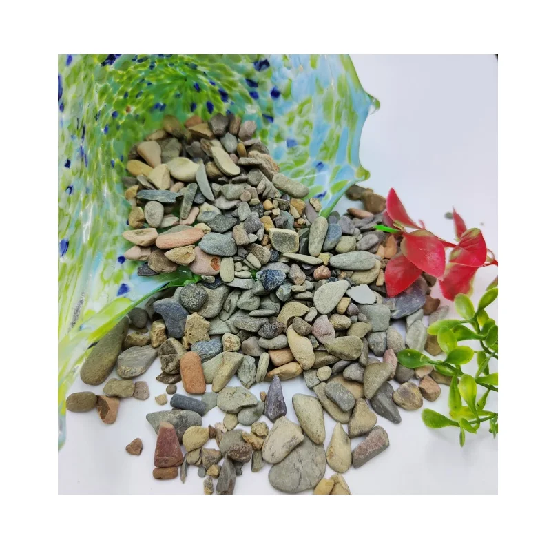 natural river beach pebble and cobble stone gravel stone Fish tank bottom sand for Purifying water quality